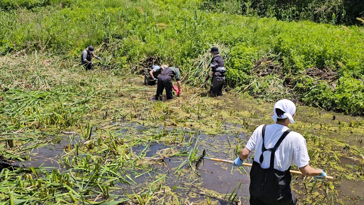 里山を守り、いきものを守る