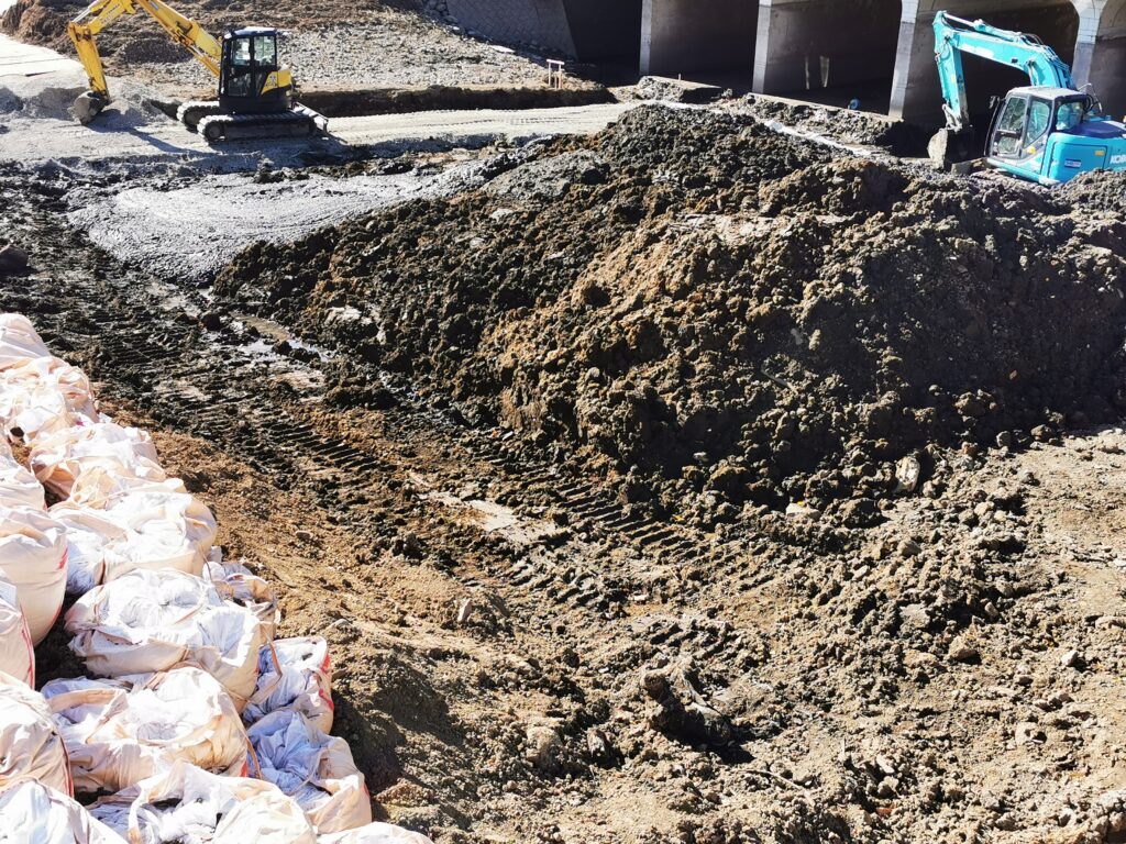 埋め立てられるため池